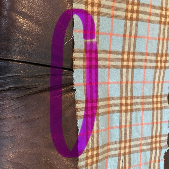 ✨BURBERRY Vintage Cashmere Check Print Scarf Authentic with CALL OUTS - Picture 9 of 9